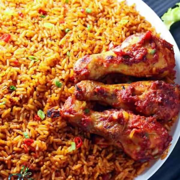 Delicious Jollof Rice at Open Sharaton Street food Denmark